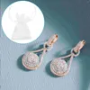 Gift Wrap 10 Pcs Lace Bags Jewelery Pouches Drawstring Clear Toiletry Transparent Travel