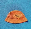 Chapéu de palha de designer de balde para homens e mulheres pescadores baldes chapéus chapéus clássicos versáteis sunhats pescando protetora solar