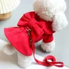 Hundkläder Pet Bow kjol Princess levererar härlig söt varm stil