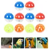 Andra fågelförsörjningar 10 PCS Cat Ball Hollow Bell Toys For Conures Plastic Papegot Medium Papegoots