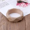 Charm Bracelets Handmade Plain Unfinished Wooden Bangles Bracelet For DIY Bangle Plant Hangers