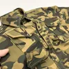 Militaire Tactique Cott Chemise Hommes Lg Manches Cargo Travail Camisa Homme En Plein Air Camoue Vintage Chemises Lâches Automne Printemps 24Xq #