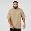fi Men's Clothing Gym Sports Fitn Men's oversized T-shirt YA New Summer Cott Round Neck Print Casual Short Sleeves W8JH#