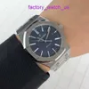 Iconic AP Wristwatch Royal Oak Series 15400ST Precision Steel Blue dial Mens Fashion Leisure Business Sports Machinery Watch