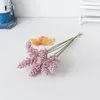 Decorative Flowers Artificial Mini Simulation Wheat Grain Po Studio Home Decoration Wedding Pography Props Outdoor Balcony Decor Background