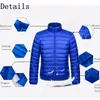 winter Men's Down Jacket Ultra Light Down Jacket Men Windbreaker Feather Jacket Man Lightweight Portable Warm Coat Down L6lu#