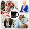 Canecas Livro Amante Caneca de Café Cerâmica Calor Sensível Copo de Bebida 3D Drinkware Presentes Engraçados de Natal para Amantes Autores