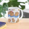 Mugs Capybara Pattern Coffee Mug Thermo Cups To Carry Ands Thermal