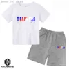 Zestawy odzieży Summer Trapstar Tshirt Kids Boys Beach Shorts