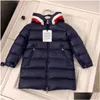 Manteau d'hiver pour bébé Vestes d'hiver pour enfants Vêtements de créateurs pour enfants Casual Manteaux pour enfants Blanc Canard Fille Garçon Veste à capuche Vêtements chauds pour tout-petits D Ot5Yw