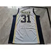 Koszykówka uniwersytecka nosi rzadkie koszulki mężczyzn młodzieżowe kobiety Vintage 31 Ron Baker Ita State Size S-5xl Niestandardowe nazwisko lub numer dostaw