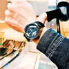 Siwoqi Authentic Mens Watch Waterproof Hollow Tourbillon Fully Automatic Mechanical Watch Mens Watch Trendy Night Glow Watch