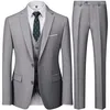 2023 FI Men Casual Busin Suit 3 Pieces Set / Man Dr.