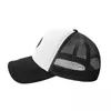 Ball Caps Black And White Circle Graphic With Rain Pattern Baseball Cap In The Hat Visor Cute For Girls Men's
