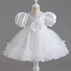 Robe de filles à paillettes volants élégant enfant en bas âge enfants robe de princesse d'anniversaire 1-5 ans robes de tutu en tulle robes de fête de mariage robes de bébé 240323