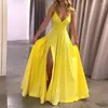 Casual Dresses Backless Dress Elegant Off Shoulder Ball Gown Evening With V Neck Design Women's Formal Prom Maxi For Special