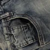 Yeni vintage fi erkek kot pantolon retro ev elastik ince fit yırtık kot erkek İtalyan tarzı tasarımcı gündelik denim pantolon hombre s7vz#