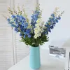 Dekorativa blommor konstgjorda blommor utsökt utförande Diy faux silke uv-resistent simulering hyacint arrangemang bröllopsdekor