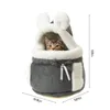 Porte-chats voyage en plein air chiot chien transporteur sac à dos poche Mini hiver chaud en peluche animaux sac Transport pour chats accessoire