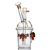 Heady Cup Design Glass Glashs Recycler Water Pipes Bong Bubbler SmokingDab Rig Accessory 14mmボウル