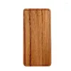 Tea Trays Withered Walnut Rectangular Tray For Household Cups Dry Soaking Tables Wooden Japanese El Tableware