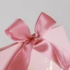 Present Wrap Creative Wedding Favors Candy Boxes Mini Pink Bag Box Party Baby Shower Paper Chocolate Ribbon Package Sac Cadeau