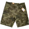 Shorts pour hommes Sand Desert Jungle Camouflage pour hommes 2024 Été Rétro American Coton Demi-Pantalons Jeunesse Mâle Casual Workwear Workwear