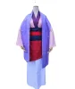Costume da spettacolo Hanfu Mulan per donna Costume antico Film e Animati Mulan Cosplay D0rX #