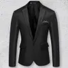 Formal Busin Suit Jacket Temperamento Lg Mangas Cozy Slim Fit Pockets Suit Jacket Formal Blazer Fine Stitching 74Sr #