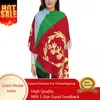 Шарфы с флагом Эритреи, гордые эритрейские шали, накидки для женщин, теплый большой длинный шарф из пашмины с кисточками