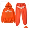 Heren trainingspakken 60Ss Spider Trapstar trainingspakken Hoodie ontwerper Sp5Der Sweatshirt Man Young Thug tweedelig met dames Spiders 555 Tr Otvsv