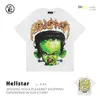 Hellstar Mens T Shirt Designer T Shirt Drukowana wysokiej jakości szorty piekielne bawełniane swobodne tshirt wydrukowane męskie street street szorty piekielne koszulka s-xl yyy