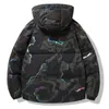 2024 Inverno dos homens Novo Estilo Militar Camoue Down Jacket Curto Frio Protecti Espessamento Com Capuz Jaqueta Quente Y0QQ #