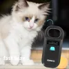 Microchip Pet Microchip Scanner Ricaricabile RFID EMID Micro Chip Reader 134.2kHz 125kHz 15 Cifre Pet Chip ID Scanner per animali domestici