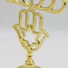 Posiadacze świec Nowoczesne 7 -Branch Hanukkah Menorah Candlestick Table Centerpiec Multifunkcyjne ozdoby akcentu akcentu