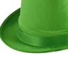 Bérets chapeau haut vert célébration de la Saint-Patrick Costume de Festival de musique pour adultes