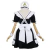 Kadınlar Yetişkin Kıyafetleri Lolita Maid Dem Dr Cosplay Cosplay Fantasy Meapes Eldiven Eldivenleri Halen Karnavalı Paty Suit X3ai#