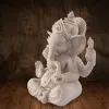 Sculptures 1PC Home Decor Ganesha Figurine Elephant God Statue Religious Ornaments Resin Indian Fengshui Lord Hindu God Sculpture