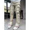 spring Autumn Men Pink Jeans Pants Hip Hop Y2K Jeans US EURO Men's Trousers Clothing ropa hombre 80zL#