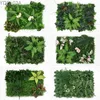 Faux Floral Verdure Plantes Artificielles Herbe Verte Panneau Mural Feuille Persane Pelouse Intérieur Extérieur Maison Jardin Balcon Décoration Haie Écran Mariage 240327