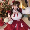 anime pokojówka lolita kostiumy miękka dziewczyna miłość na żywo cosplay chińskie chegsam dr szkołę imprezę kawaii ubrania ubrania strój 5xl y3a1#