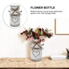 Vases Decorative Metal Flower Vase Floral Arrangement Pot For Wedding Festival Holiday