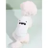 Hundkläder mode monster tryckkatt och skjorta kan bäras under alla säsonger Teddy Bichon Yorkshire bekväma söta husdjurskläder