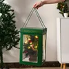 Envoltura de regalo 1 unids Árbol de Navidad simulado Embalaje Caja transparente Festival Ramo Estuche de transporte