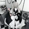 Japanse Gothic Lolita Dr Vrouwen Y2k Halen Maid Cosplay Kostuums Party Dres Meisje Zoete Anime Rollenspel Uniform Set Nieuwe j30W #