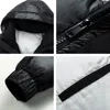 men White Duck Down Jacket Winter Warm Windproof Hooded Puffer Jacket Men Waterproof High Quality Casual Overcoat Thicken Parkas V9UU#