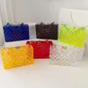 Bag Fashion Clear Acrylic PVC Bags Tote Messenger Crossbody Clutch Woman Handbag Mini Small