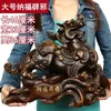 Decorative Figurines 45CM Huge#TOP Efficacious Mascot- Company Home Hall Lobby The Entrance-hall Inviting Money Wealth Dragon PI XIU FENG