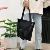 Bolsas de ombro Bolsa de lona Mulheres Messenger Japonês Ins Estudante Versátil Bolsa de Grande Capacidade