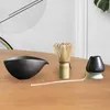 Tealware Sets 4pcs Japon Matcha Çırpma Seti Tören için Teaspoon Professional